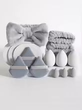 Glow Cosmo 15PCS Makeup Sponge & Accessories Set